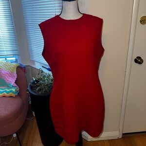Zara Vibrant Red Mini Dress